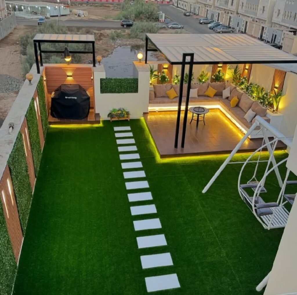 تنسيق حدائق جازان